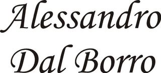 ALESSANDRO DAL BORRO logo
