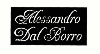 ALESSANDRO DAL BORRO logo