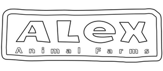 ALEX ANIMAL FARMS logo