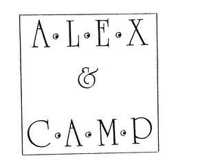 ALEX & CAMP logo