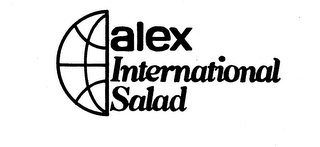 ALEX INTERNATIONAL SALAD logo