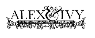 ALEX & IVY FURNISHINGS AND EMBELLISHMENTS logo