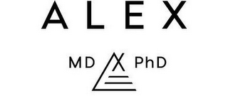 ALEX MD PHD logo
