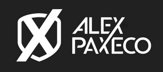 ALEX PAXECO X logo