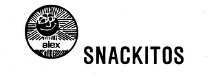 ALEX SNACKITOS logo
