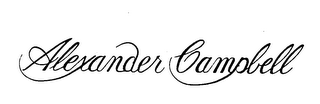 ALEXANDER CAMPBELL