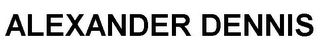 ALEXANDER DENNIS logo