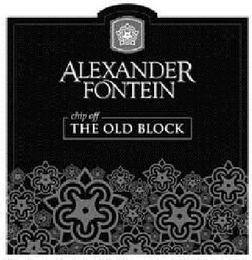 ALEXANDER FONTEIN CHIP OFF THE OLD BLOCK logo