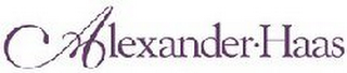 ALEXANDER · HAAS logo