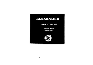 ALEXANDER HAIR SYSTEMS MILAN NEW YORK LONDON PARIS logo