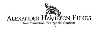 ALEXANDER HAMILTON FUNDS YOUR FOUNDATION FOR FINANCIAL FREEDOM logo