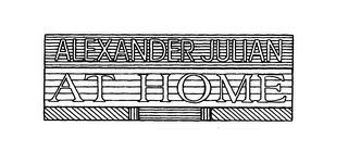 ALEXANDER JULIAN AT HOME logo