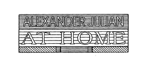 ALEXANDER JULIAN AT HOME logo