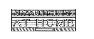 ALEXANDER JULIAN AT HOME logo