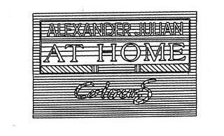 ALEXANDER JULIAN AT HOME logo