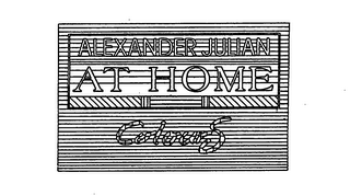 ALEXANDER JULIAN AT HOME COLOURS logo