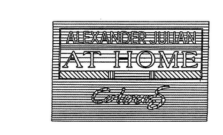 ALEXANDER JULIAN AT HOME COLOURS logo