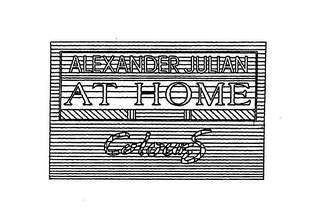 ALEXANDER JULIAN AT HOME COLOURS logo