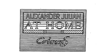 ALEXANDER JULIAN AT HOME COLOURS logo