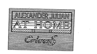 ALEXANDER JULIAN AT HOME COLOURS logo
