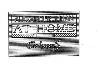 ALEXANDER JULIAN AT HOME COLOURS logo