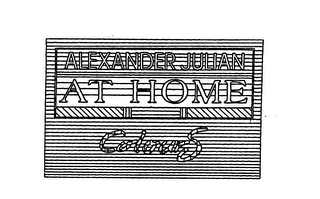 ALEXANDER JULIAN AT HOME COLOURS logo