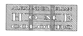ALEXANDER JULIAN HOME COLOURS logo