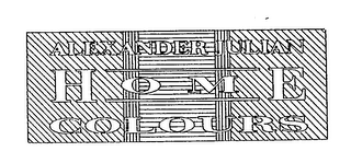 ALEXANDER JULIAN HOME COLOURS logo