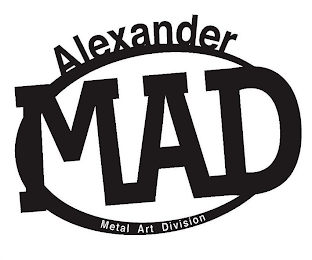 ALEXANDER MAD METAL ART DIVISION logo