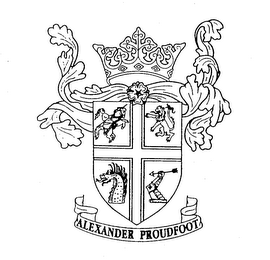 ALEXANDER PROUDFOOT logo