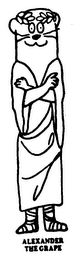 ALEXANDER THE GRAPE logo