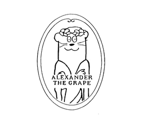ALEXANDER THE GRAPE logo