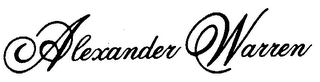 ALEXANDER WARREN logo