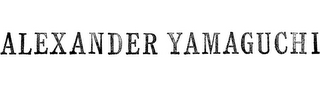 ALEXANDER YAMAGUCHI logo