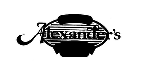 ALEXANDER'S logo