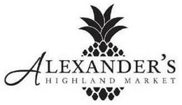 ALEXANDER'S HIGHLAND MARKET logo