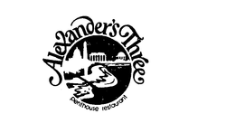 ALEXANDER'S THREE PENTHOUSE RESTAURANT logo