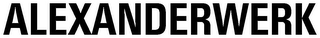 ALEXANDERWERK logo