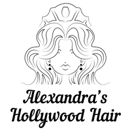 ALEXANDRA'S HOLLYWOOD HAIR logo