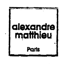 ALEXANDRE MATTHIEU PARIS logo