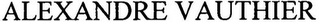 ALEXANDRE VAUTHIER logo