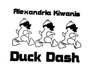 ALEXANDRIA KIWANIS DUCK DASH logo