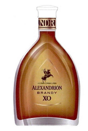 ALEXANDRION BRANDY XO logo