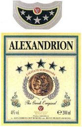 ALEXANDRION CALITATE SUPERIOARA THE GREEK ORIGINAL logo