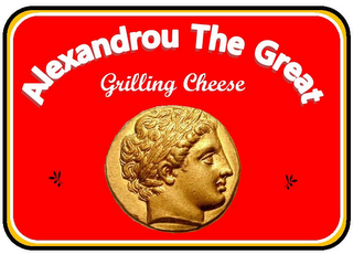 ALEXANDROU THE GREAT GRILLING CHEESE logo