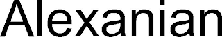 ALEXANIAN logo