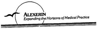 ALEXERIN EXPANDING THE HORIZONS OF MEDICAL PRACTICE logo