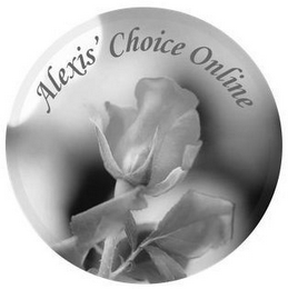 ALEXIS' CHOICE ONLINE logo