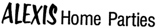ALEXIS HOME PARTIES logo
