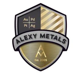 ALEXY METALS AU PD PT AG A M EST. 2005 logo